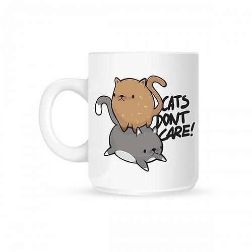 Cats Dont Care Mug