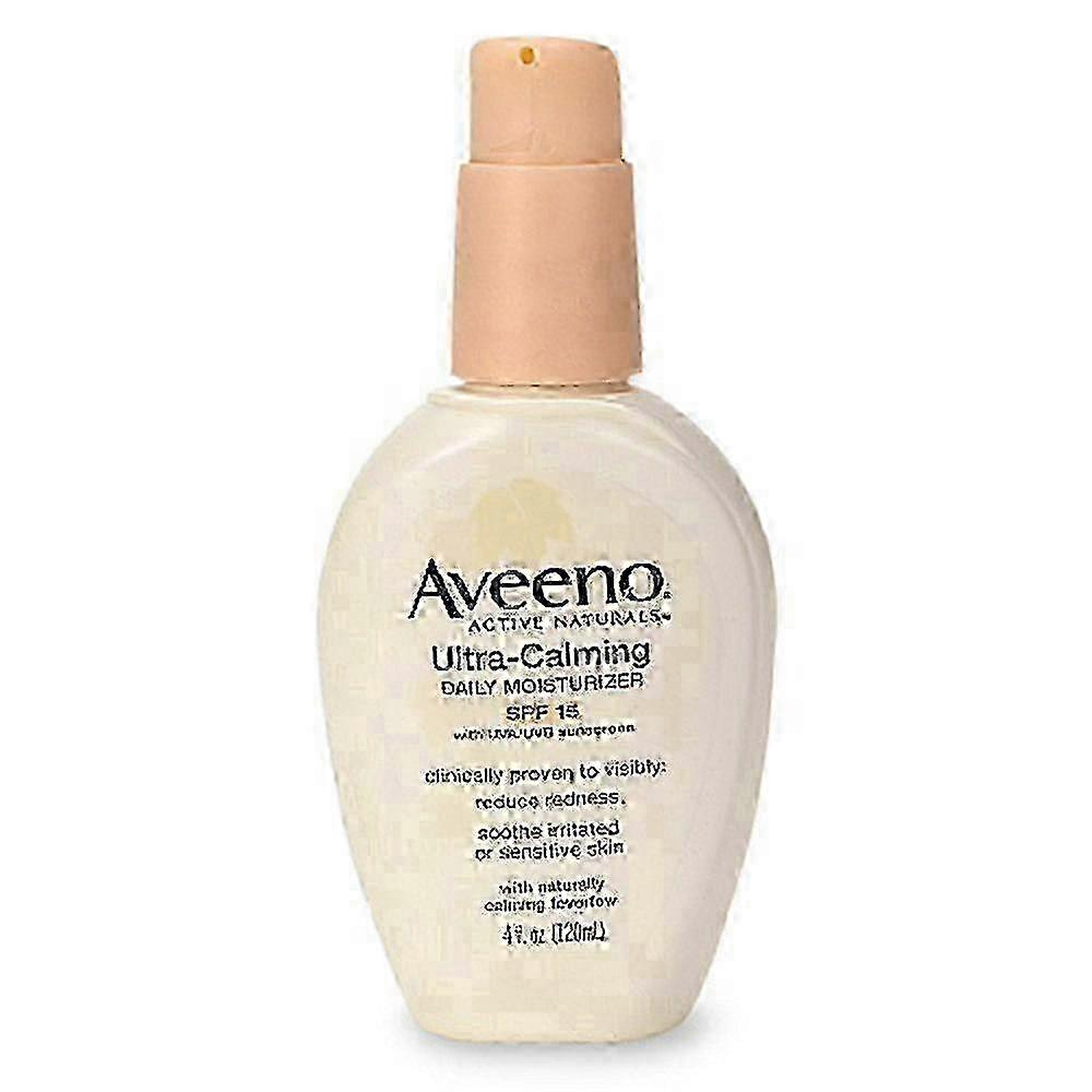 Aveeno daily moisturizer, ultra-calming, spf 15, 4 oz