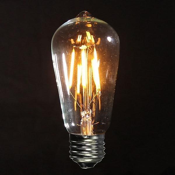 Slowmoose Dimmable Gold Filament Bulb E27 B22 Light 220v/110v Vintage Edison Bulb Lamp 8W dimmable 220V