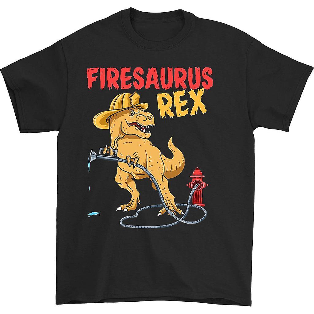 HISHARK Firesaurus rex t-shirt Black L