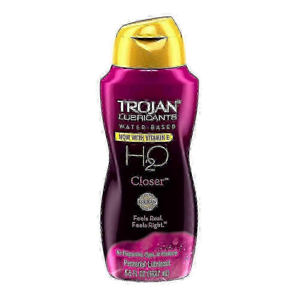 Trojan lubricants water based h2o closer personal lubricant, 5.5 oz