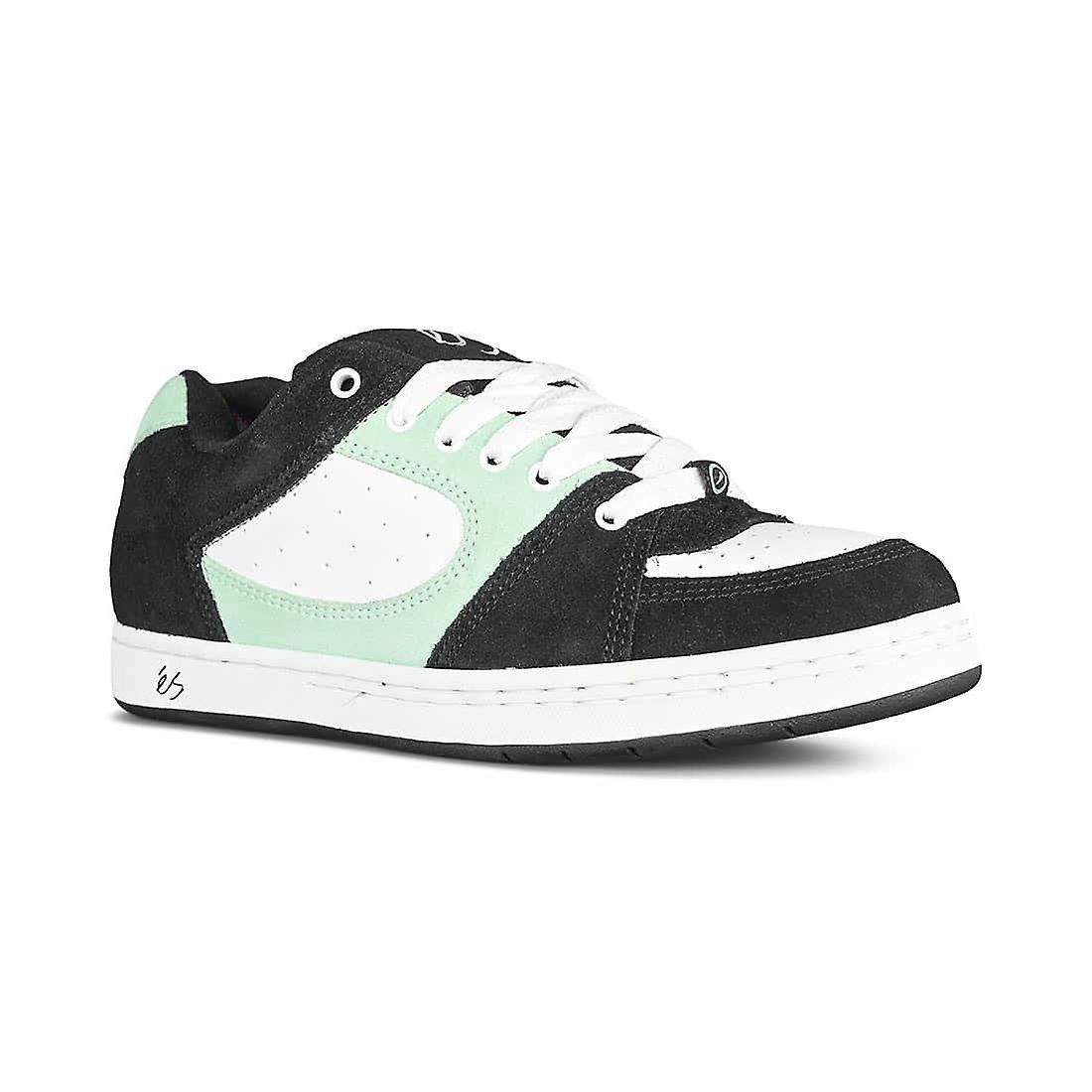 eS Accel OG Skate Shoes - Black/White/Turquoise UK 9 / EU 43