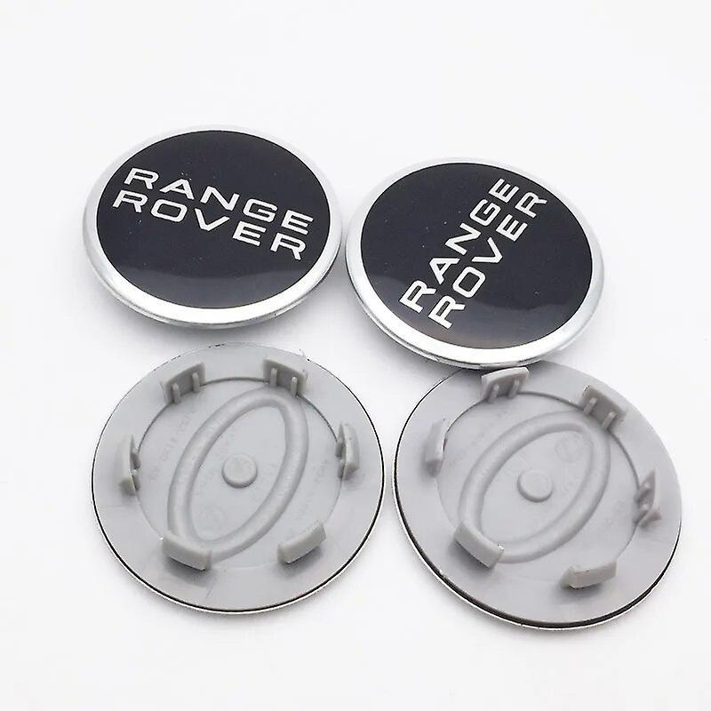 Hikig 62mm 63mm Range Rover Wheel Center Caps Hub Caps For Land Range Rover Sport L322 L320 L405 Evoque Discovery Emblem Accessories 4pcs Hub Caps