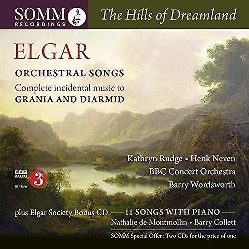 Somm Recordings Elgar / Rudge / Bbc Concert Orchestra - Hills of Dreamland  [COMPACT DISCS] USA import