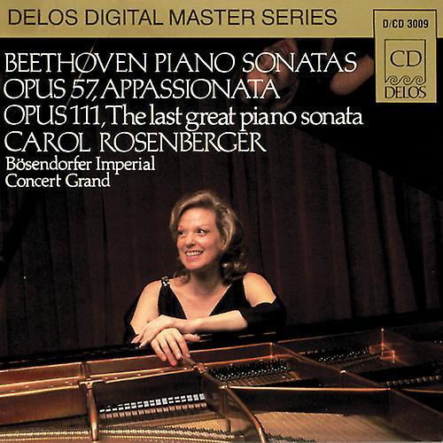 Delos Records Carol Rosenberger - Piano Sonatas  [COMPACT DISCS] USA import