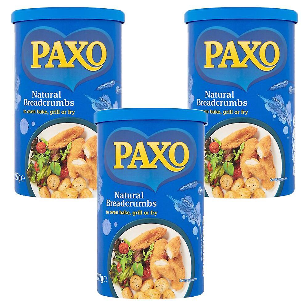 Paxo natural bread crumbs (3 Pack) 3 x 227g