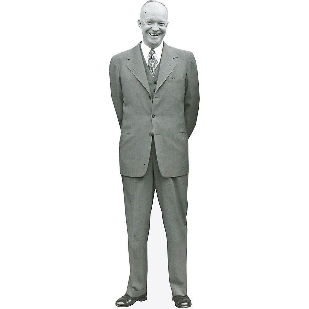 Celebrity Cutouts Dwight D Eisenhower (Suit) Cardboard Cutout (lifesize OR mini size). Standee. Stand Up. Life Size Cutout