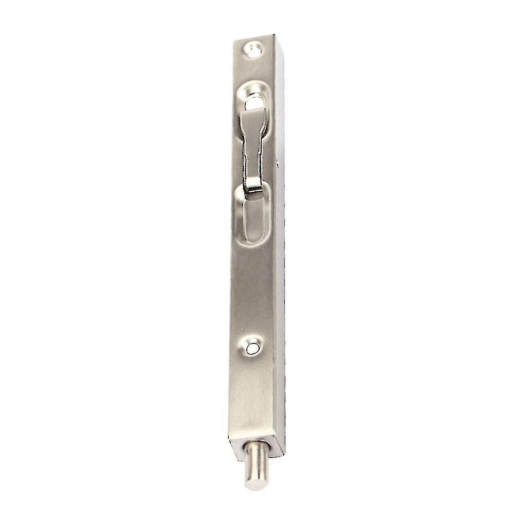 JUMPHERO Stainless Steel Lengthen Door Latch Double Door Invisible Bolt Double Door Opening Square Latch Home