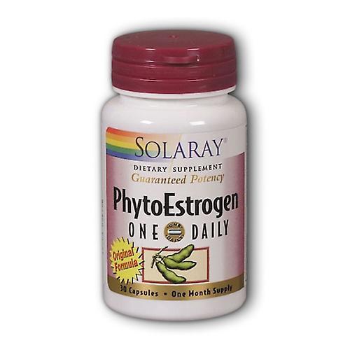 Solaray PhytoEstrogen One Daily, 30 Caps (Pack of 1)