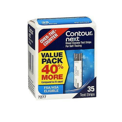 Contour  Next Blood Glucose Test Strips, 35 Each (Pack of 1)