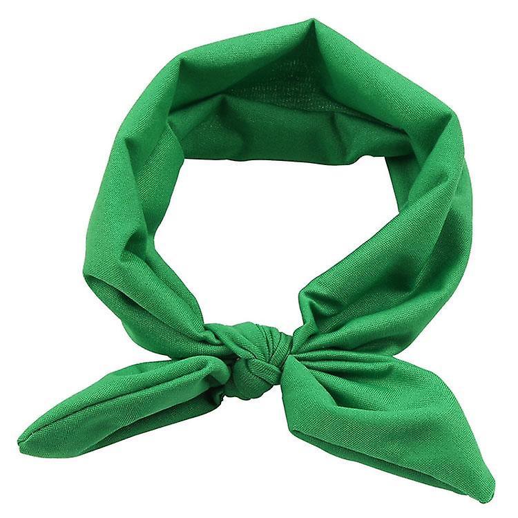 Slowmoose Cute Bow Design, Rabbit Ear Style Headband Green