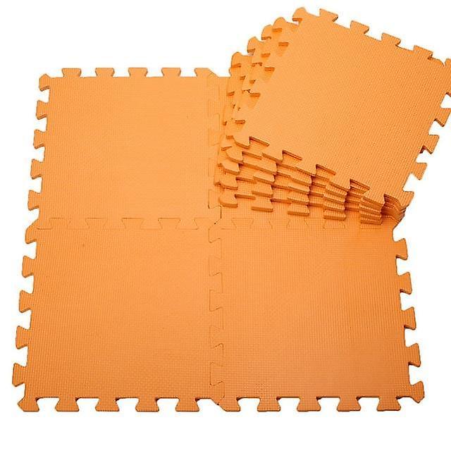 Slowmoose Baby Eva Foam Puzzle Play Mat - Interlocking Exercise Floor 18pcs 30x30cm / orange