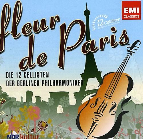 Warner Classics 12 Cellists of the Berlin Philharmonic - Fleur de Paris  [COMPACT DISCS] USA import