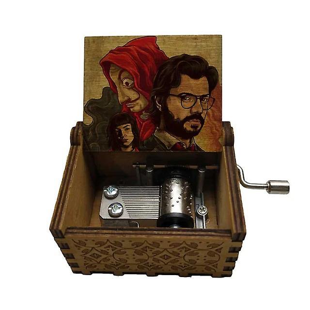 Slowmoose La Casa De Papel Bella Ciao Music Box Hand Crank Music-230