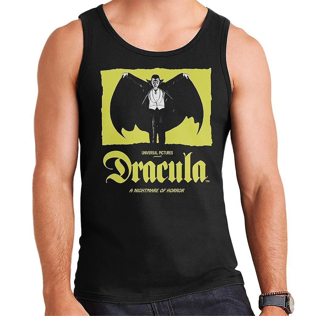 Dracula Nightmare Of Horror Men's Vest Black XX-Large