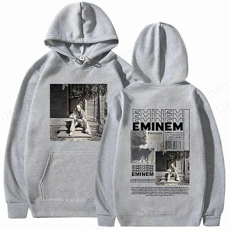 Hikig Rapper Eminem Hoodies Men Fashion Hoodie Japanese Y2k Sweatshirt Warm Fleece Hoodies Sweatshirts Men's Clothing Slim Shady Coats 2DF509132107 L