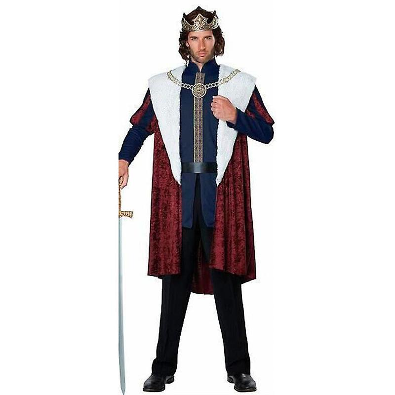 Halloween Costumes Men's Royal King& Queen Costume XL