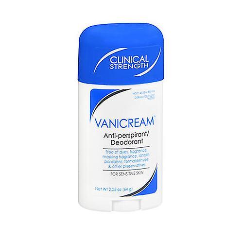 Vanicream  Anti-Perspirant - Deodorant Clinical Strength For Sensitive Skin, 2.25 Oz (Pack of 1)