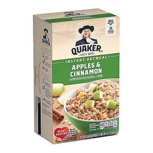 Quaker Instant Oatmeal Hot Cereal Apples & Cinnamon