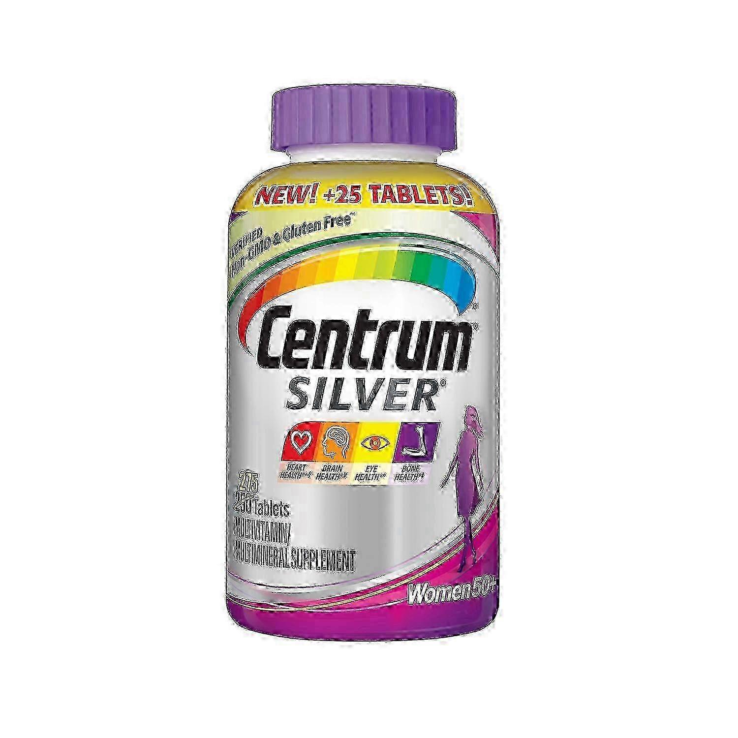 Centrum Silver Women Multivitamin Tablet, Age 50 And Older, 275 Ea