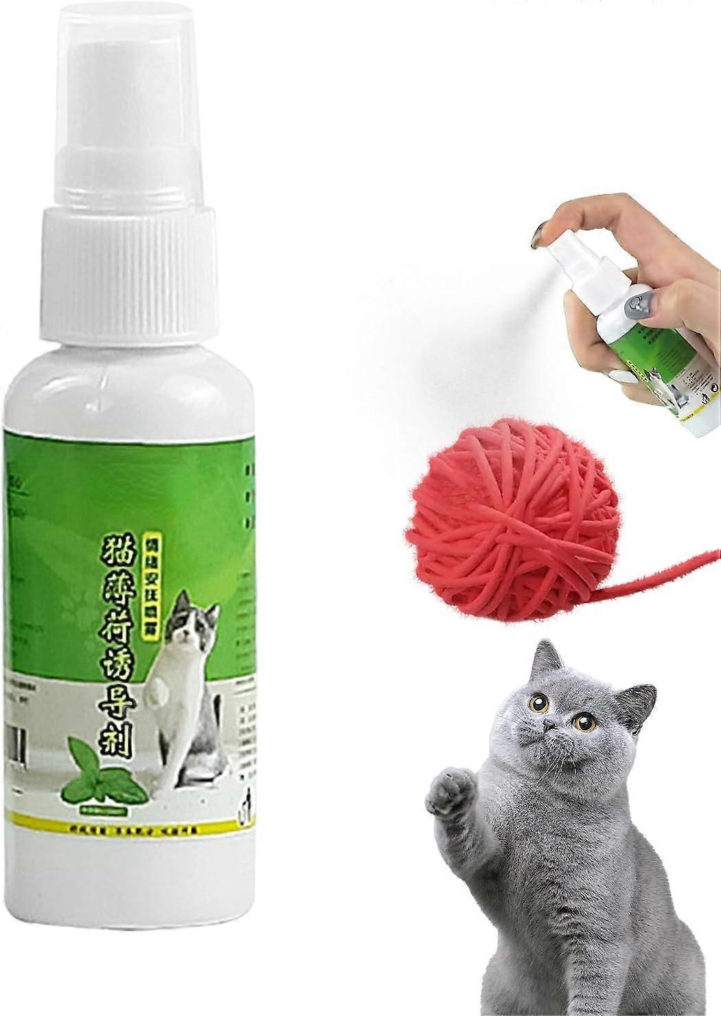 Unbrand Liquid Catnip Spray,Natural Cat Spray,Cat Calming Spray, Cat Accessories for Indoor Cats, Cat Catnip for Training Redirecting Bad Behaviors...