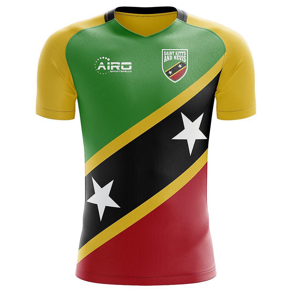 Airo Sportswear 2023-2024 Saint Kitts and Nevis Home Concept Football Shirt - Womens Green XXL - UK Size 18