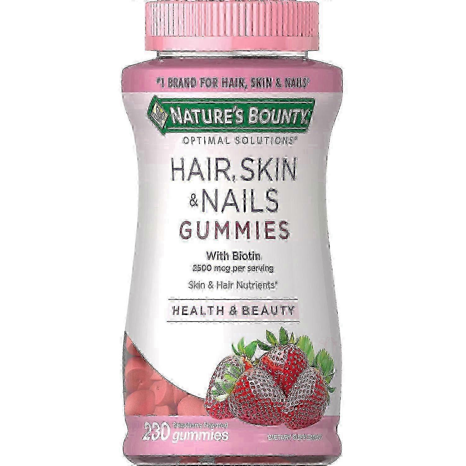 Natures Bounty Nature's Bounty Hair, Skin, And Nails Vitamin Gummies With Biotin, 230 Ea