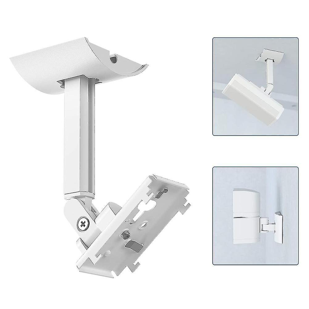 Get It Wall Mount Bracket Metal Speaker Holder BOSE UB20 IISpeakers Wall Ceiling White