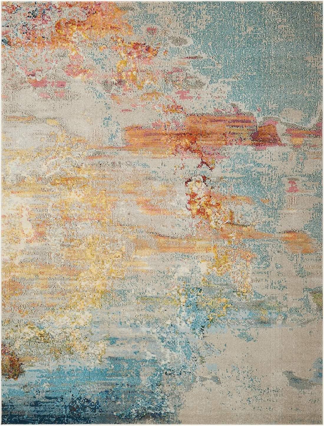 Rug Nourison Celestial Sealife CES02 - Multicolour - Pastel 201 x 292 cm