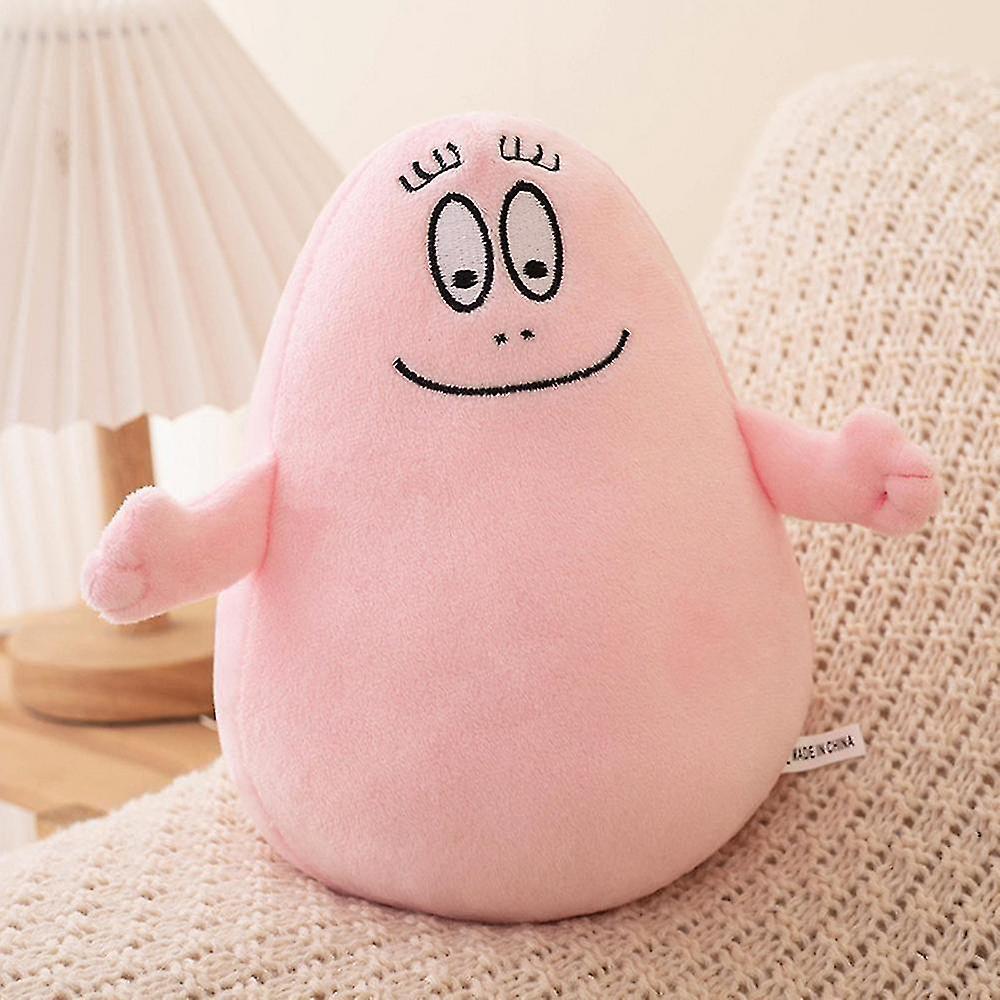 Lequeen Barbapapa Plush Toy Anime Barbapapa Doll Soft Stuffed Toys Kawaii Barbapapa Monster Doll Pillow Children Birthday Christmas Gift pink