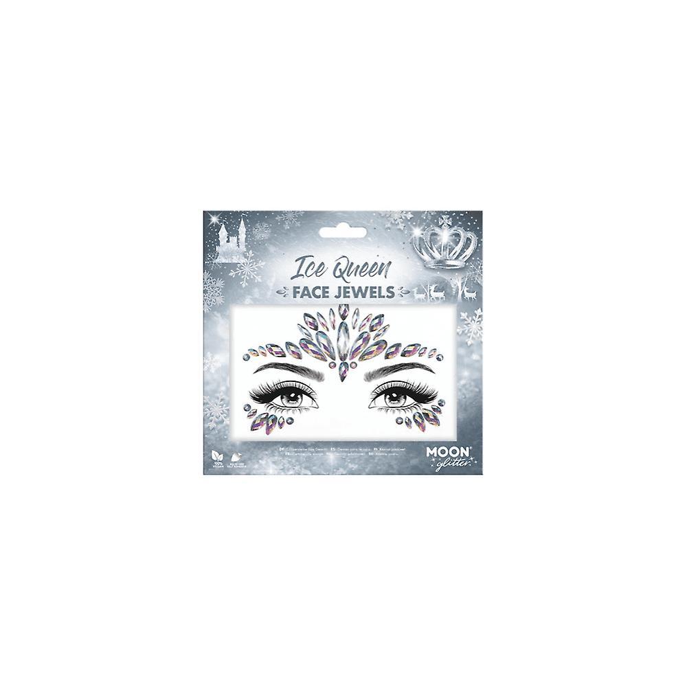 Smiffys Smiffy's Moon Glitter Face Jewels - Ice Queen