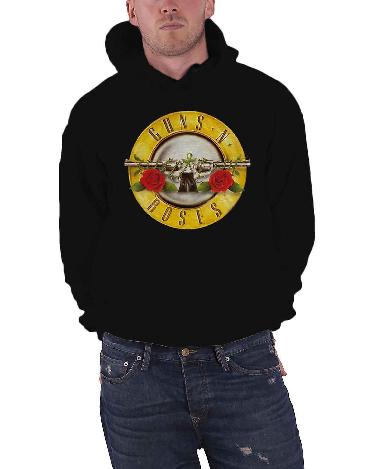 Guns N' Roses Guns N Roses Classic Pistols Hoodie Black XXL