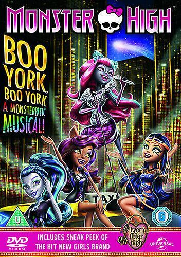 Monster High Boo York! Boo York! DVD (2015) William Lau cert U - Region 2