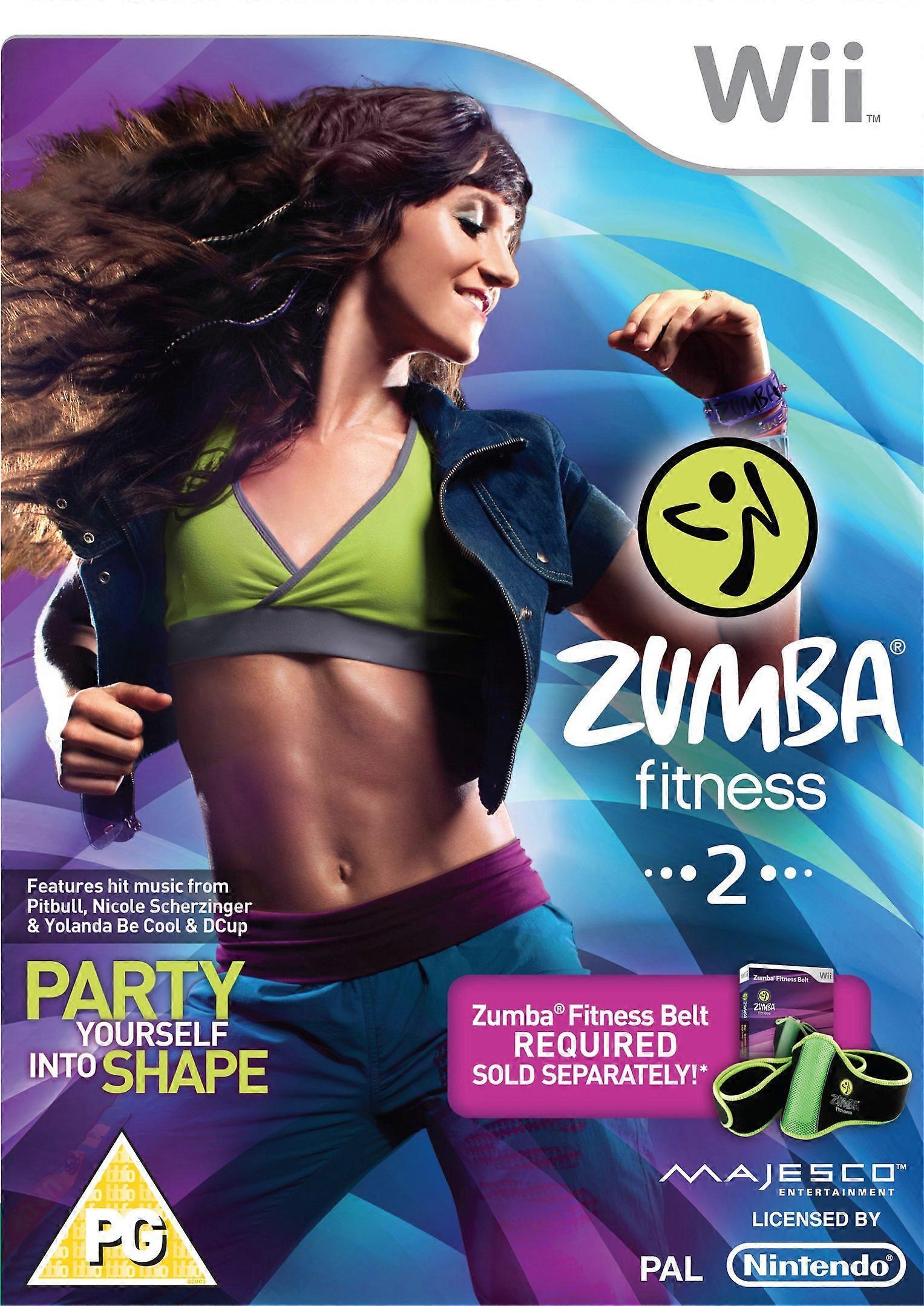 Nintendo Zumba 2 Fitness (Wii) - Game Only - PAL - New & Sealed