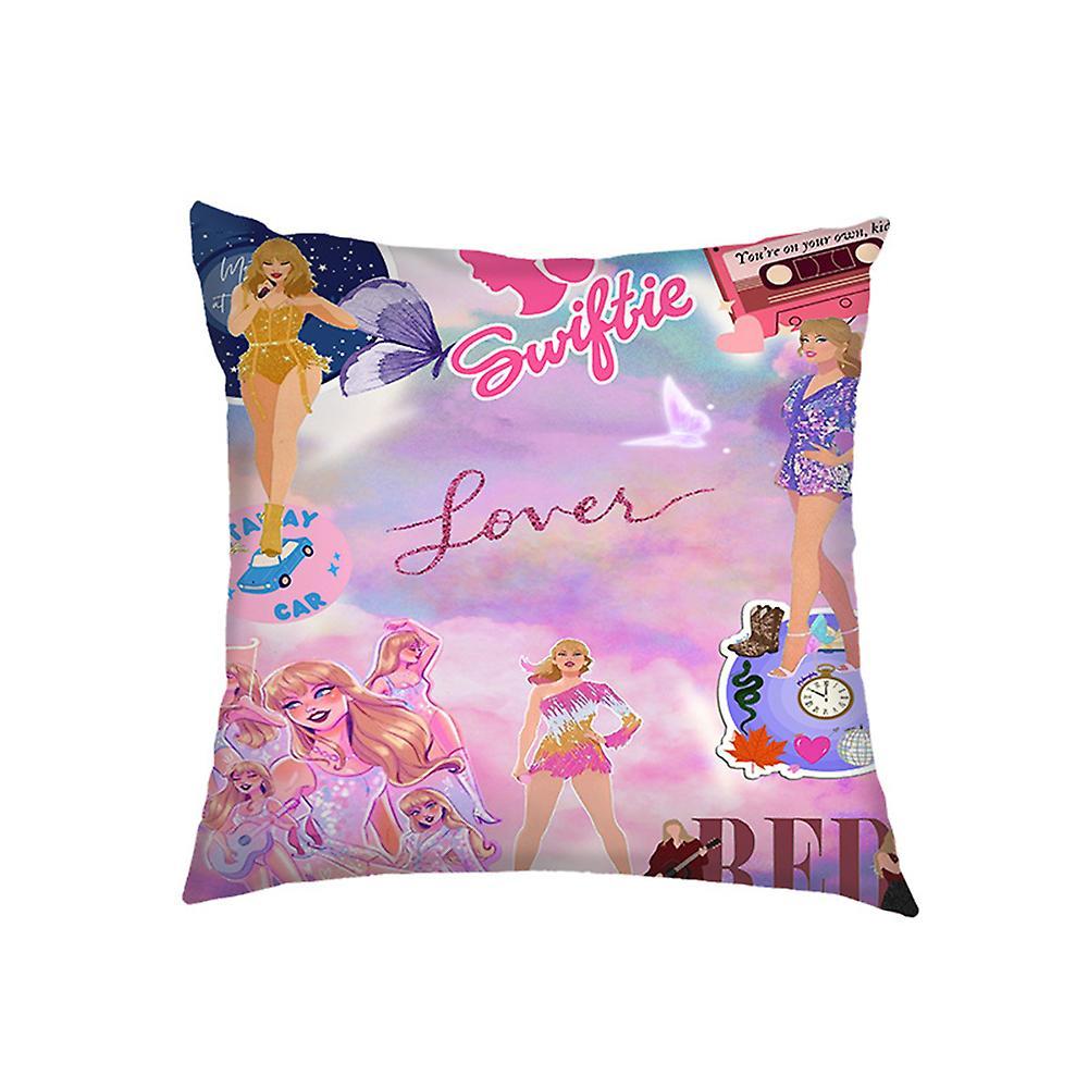 Vicbuy Pillow Covers Taylor Swift Throw Pillow Covers Singer Fans Music Lover Song Album Home Decor A