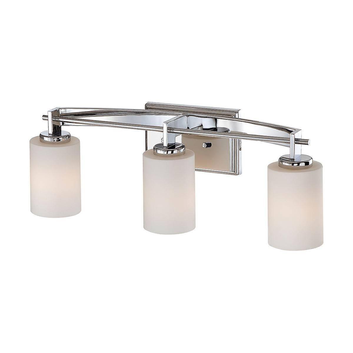 Taylor 3 Light Above Mirror Light Polished Chrome Finish IP44 G9