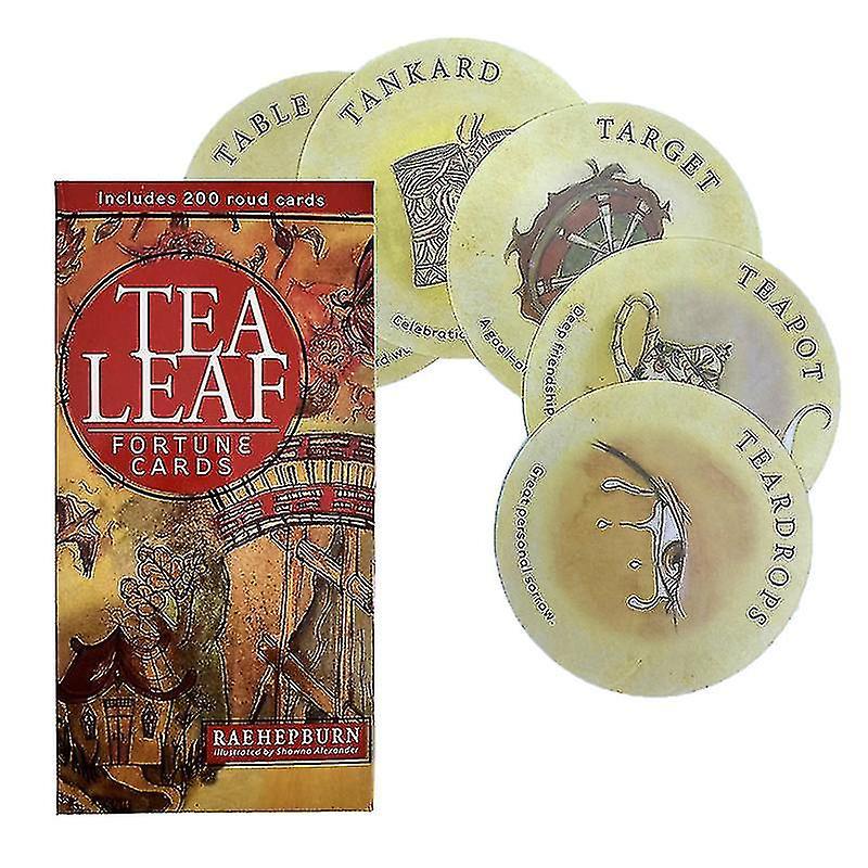 Sszfu Tea Leaf Fortune Card Tarot Oracle Card  Family Party Board Game Fate Divination tao