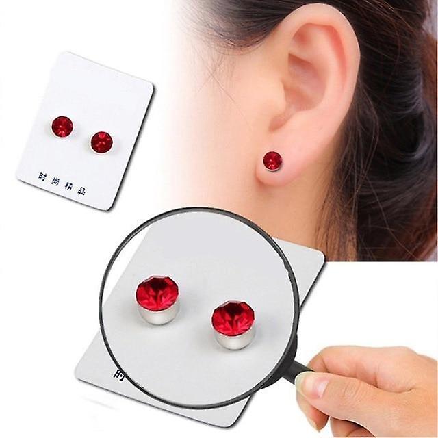 Slowmoose Lose Weight Health Slimming Magnets - Stimulating Acupoints Magnetic Stud 6 Red