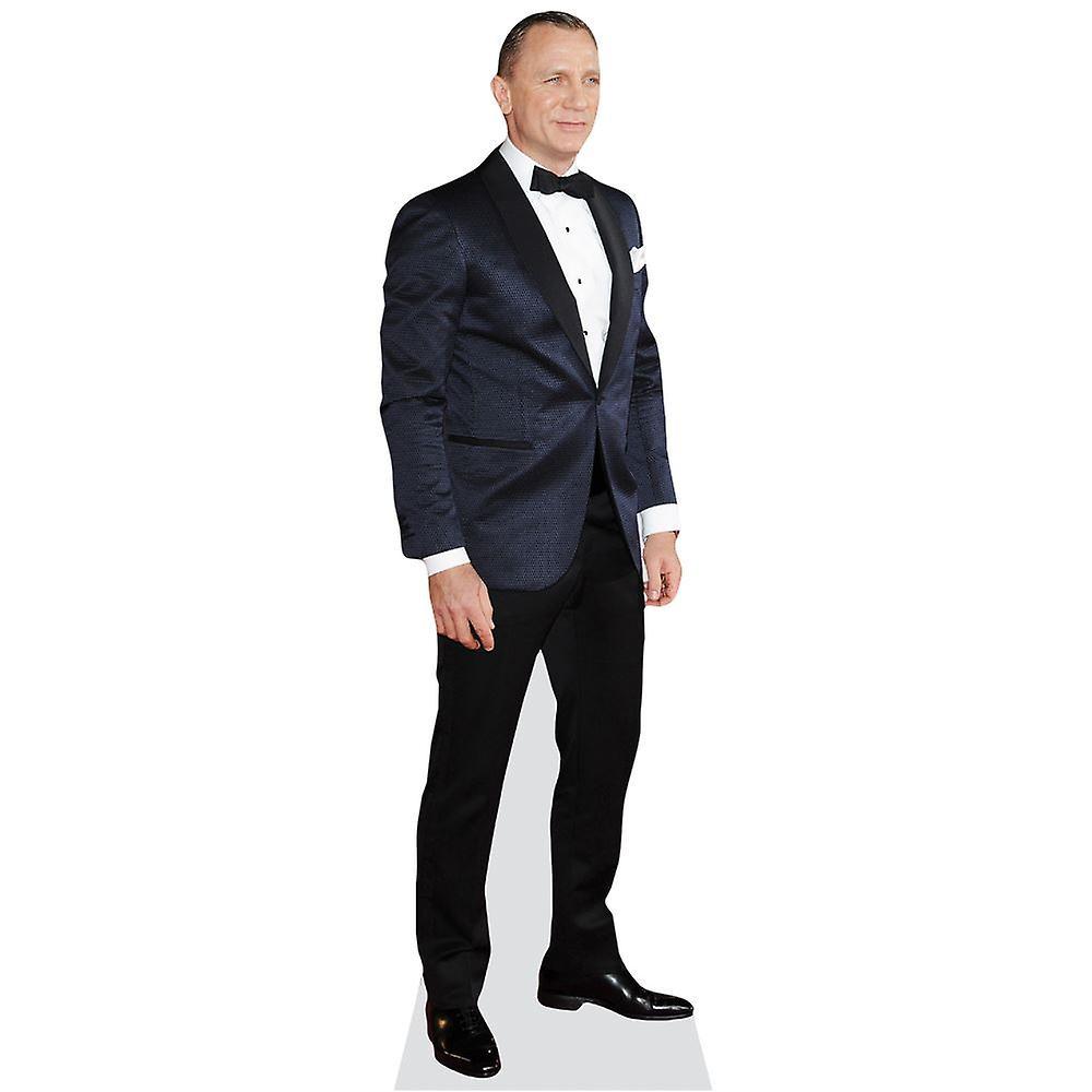 Celebrity Cutouts Daniel Craig (Dinner Suit) Cardboard Cutout (lifesize OR mini size). Standee. Stand Up. Mini Cutout