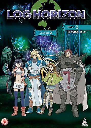 Log Horizon Season 2 - Part 2 DVD (2016) Shinji Ishihara cert 12 3 discs - Region 2