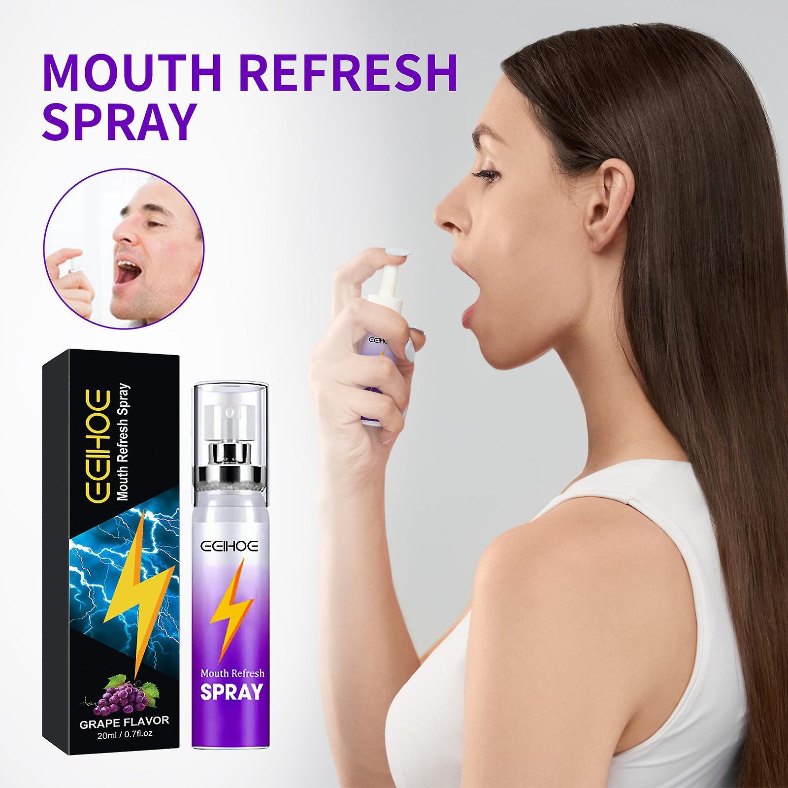 Baodan Breath Freshener For Bad Breath For A Long Time. Small And Portable Mouth Spray20ml AS SHOWN