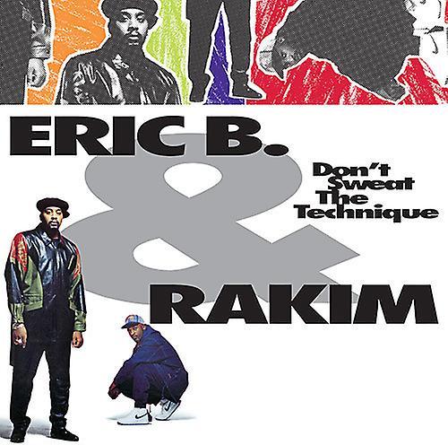 Geffen Records Eric B & Rakim - Don't Sweat The Technique  [VINYL LP] USA import