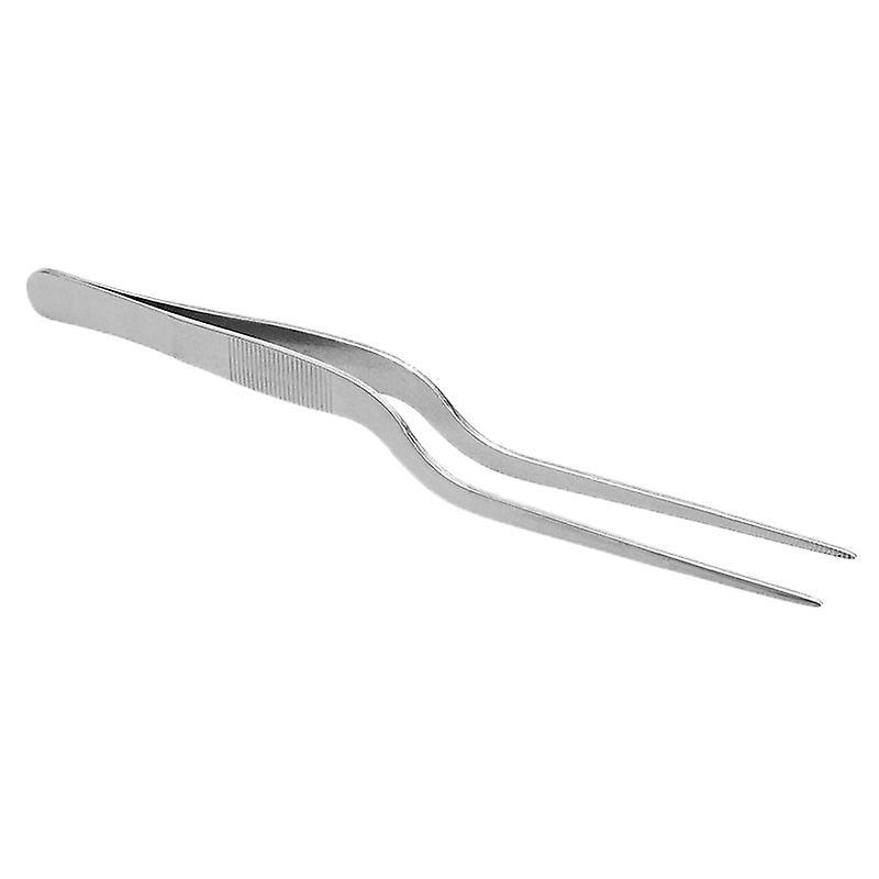 Slowmoose Stainless Steel Bbq Tongs Clip - Food, Meat Tweezer Kitchen Tool 30cm