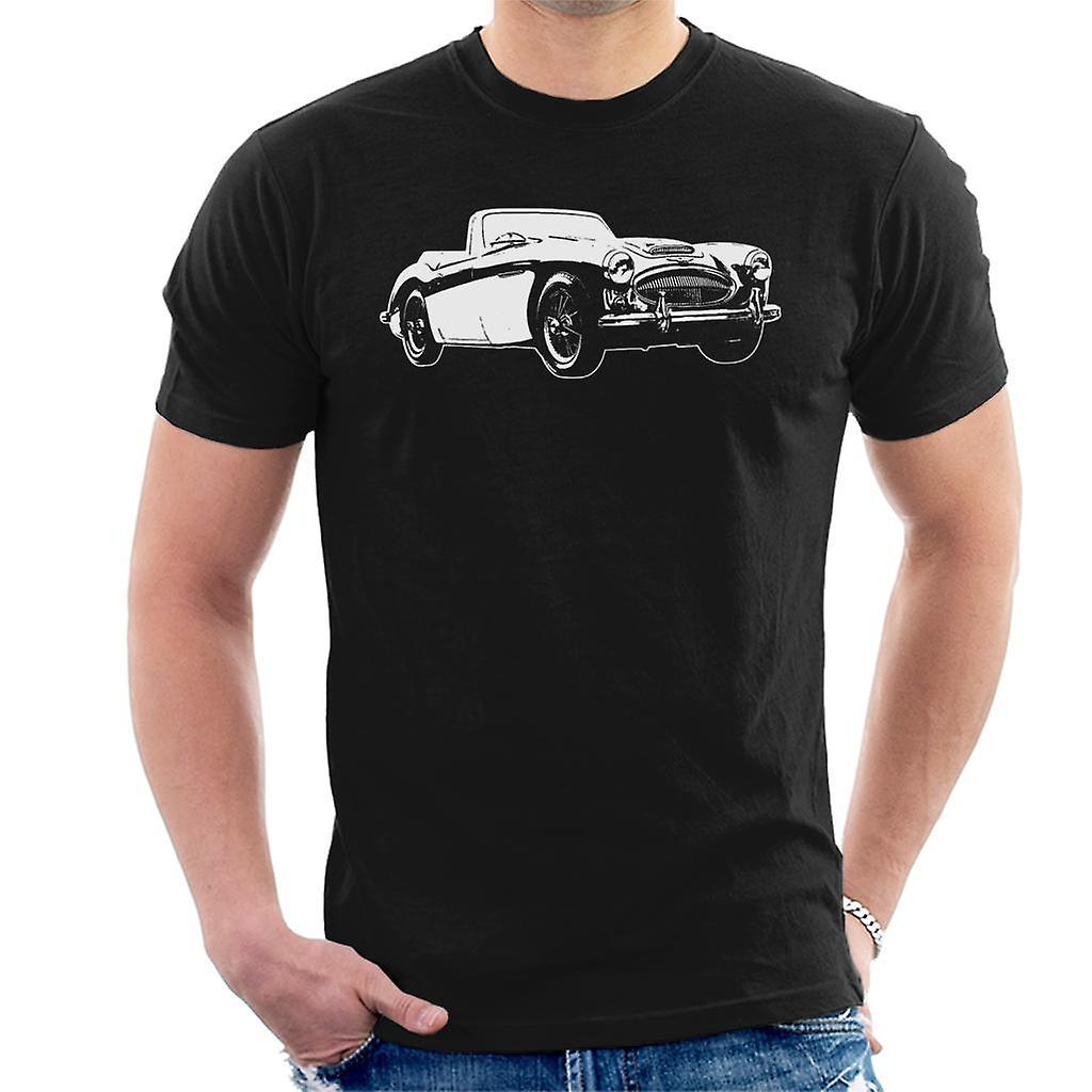 Austin Healey 3000 British Motor Heritage Men's T-Shirt Black Medium