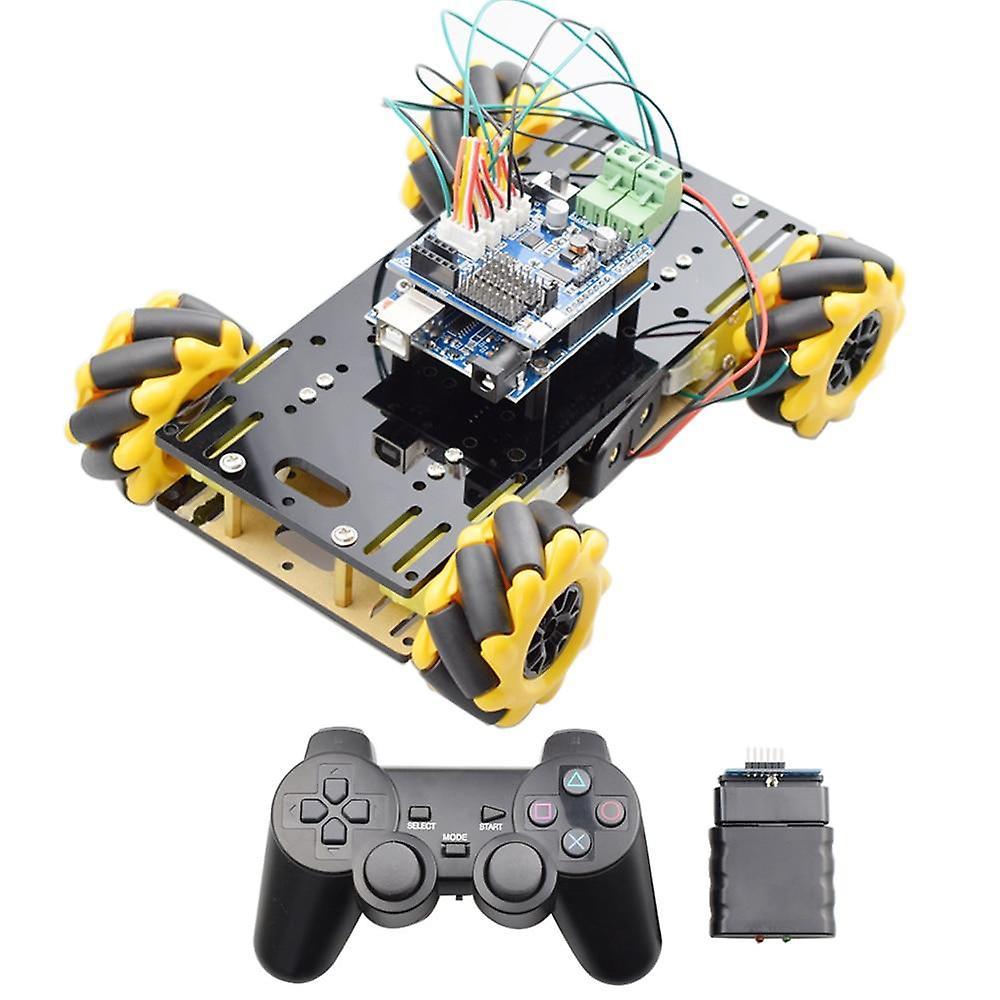 Slowmoose Double Chassis Mecanum Wheel Robot Car Kit With Tt Motor For Arduino PS2 robot car