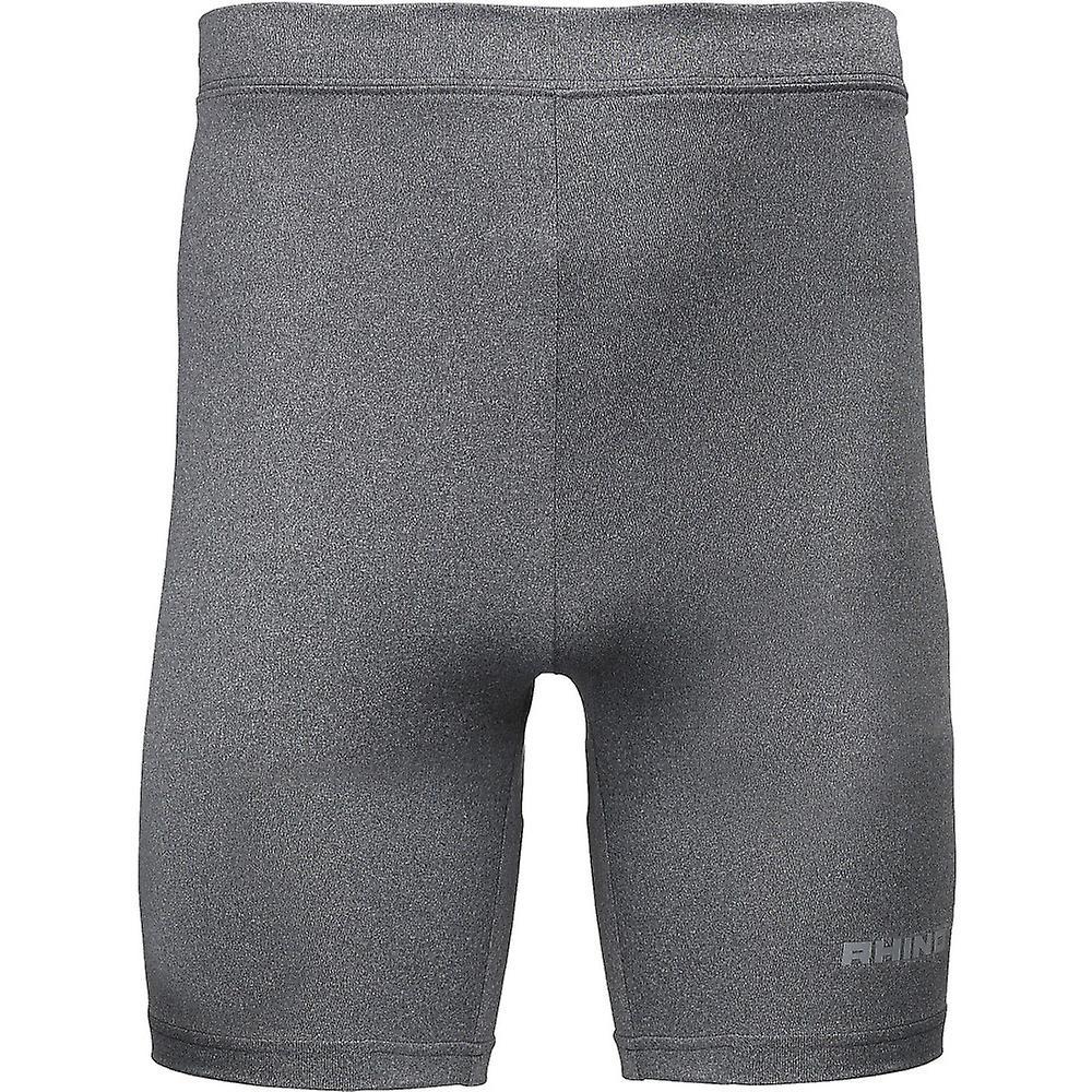 Rhino Boys Lightweight Quick Drying Sporty Baselayer Shorts Heather Grey LY/XLY - (Waist 26/28")