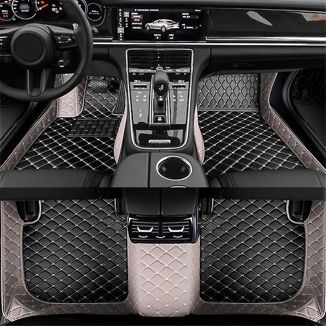 Mat Artificial Leather Custom Car Floor Mats For Bmw Ix 2022 2023 Year Interior Details Car Accessories Gray Black