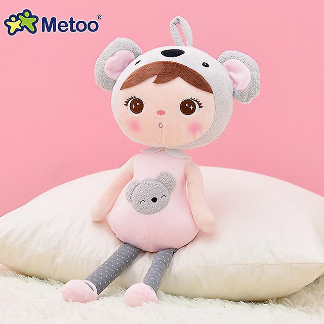 45cm Metoo Doll Cute Cartoon Girls Baby Soft Plush Stuffed Toys Kawaii Sweet Animals For Kid Children Christmas Birthday Gift 1197-1