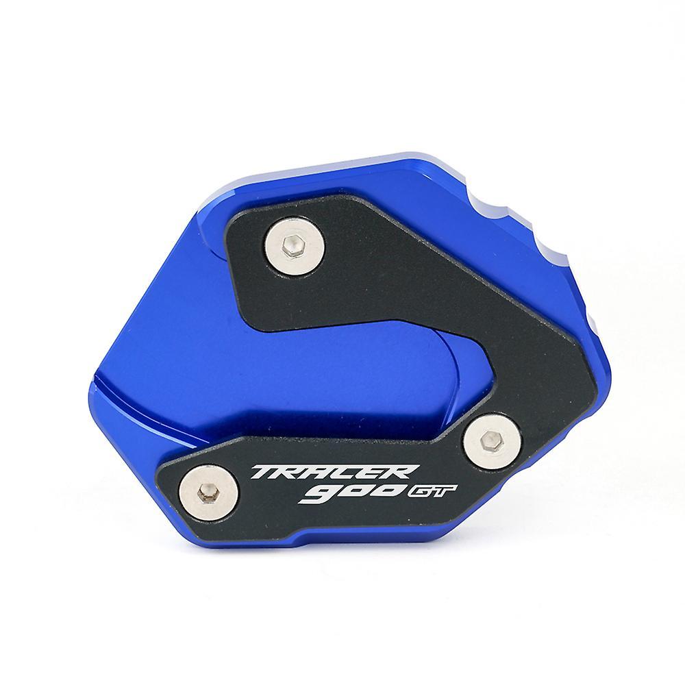 Roobeki For Yamaha Tracer 9 900 GT 9GT 900GT MT09 2013-2020 2019 Motorcycle Accessories Kickstand SideStand Enlarge Extension Plate Pad Blue-Tracer...