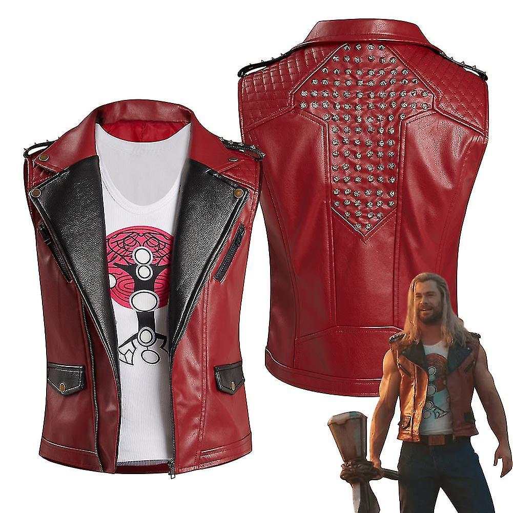 Htclv 2023 Thor: Love And Thunder Cosplay Costume Vest Outfits Halloween Carnival Suit XL